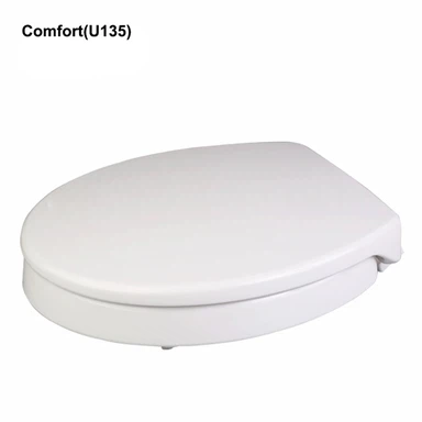 Siège de toilette surélevé de 2 pouces avec couvercle