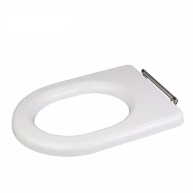 Siège de toilettes publiques en forme de U