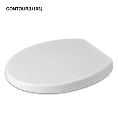 Siège de toilette suspendu à fermeture amortie