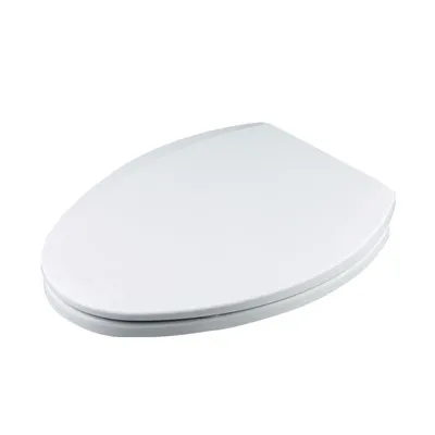 Siège de toilette à fermeture en douceur et nettoyage facile
