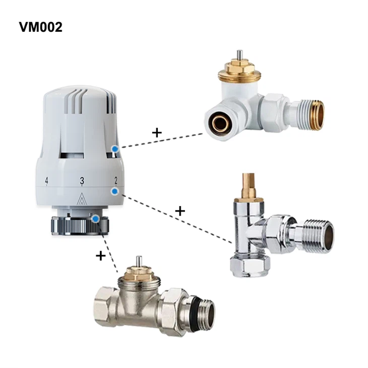 Remplacement de la tête de vanne de radiateur thermostatique