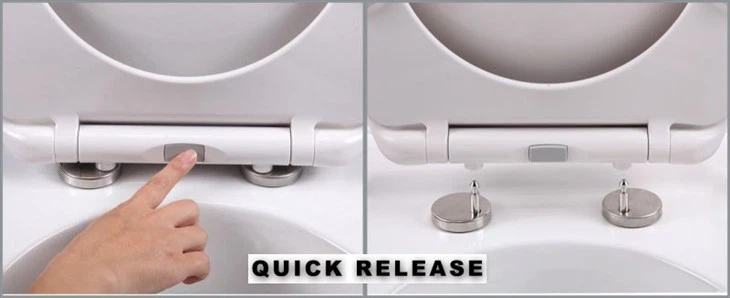 urea seat cover hinge